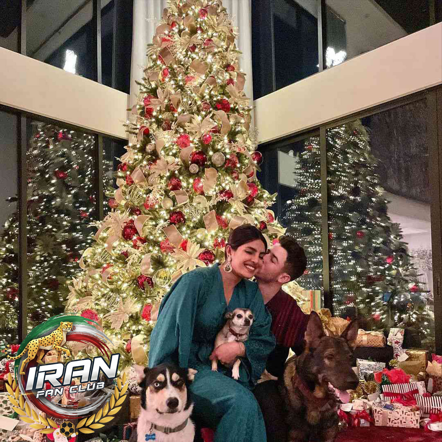 کریسمس از قاب سلبریتی‌ها